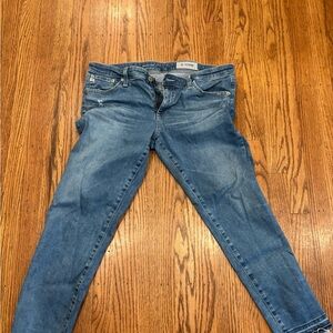 AG Adriano Goldschmied Women's Classic Blue Skinny Jeans